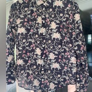 Sezane blouse Gate Spring Marine size 36